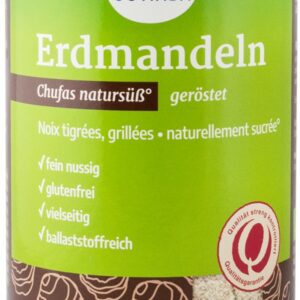 Chufas Faina bio din (migdale de pamant) prajite si macinate, 400g Govinda