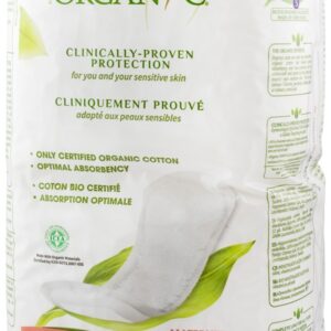 Absorbante intime din bumbac 100% organic, pentru perioada de dupa nastere 12 buc Organyc