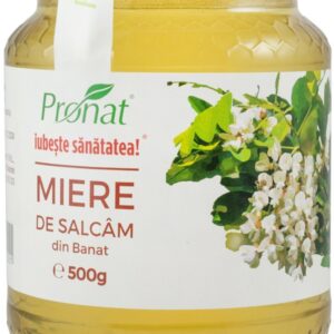 Miere de salcam, 500g Pronat