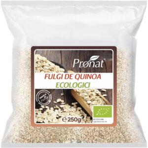Fulgi bio de quinoa, 250g Pronat