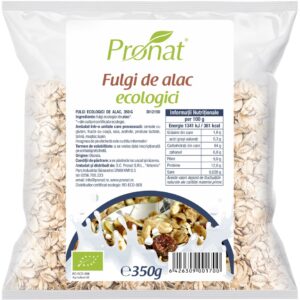 Fulgi de alac bio, 350g Pronat