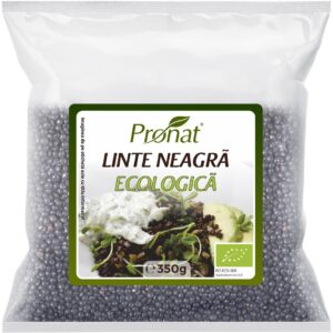 Linte neagra bio (beluga), 350g Pronat
