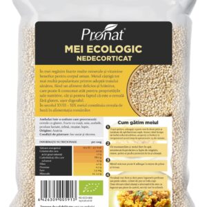Mei bio nedecorticat, 1000g Pronat