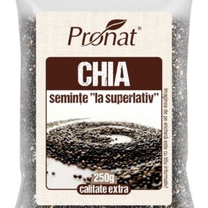 Seminte de chia, 250g Pronat