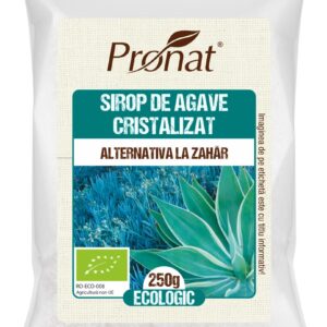 Sirop de agave cristalizat, bio 250g Pronat