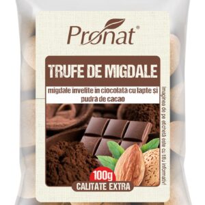 Trufe de migdale, 100g Pronat