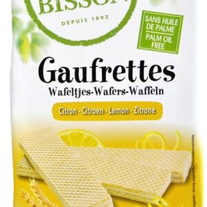 Napolitane bio cu lamaie, 190g Bisson