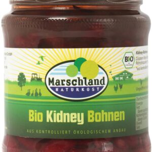 Fasole rosie Kidney bio, 330g / 220g Marschland Naturkost