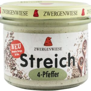 Crema tratinabila bio vegetala cu 4 sortimente de piper 180g Zwergenwiese