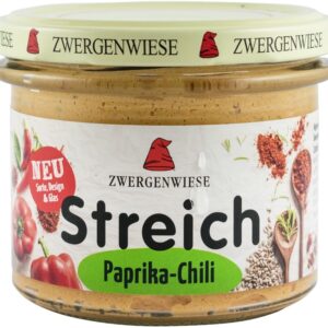 Crema tartinabila bio vegetala cu paprika si chili 180g Zwergenwiese