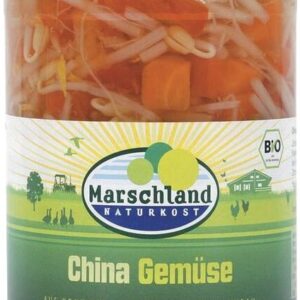 Legume chinezesti bio, 330g / 175g Marschland Naturkost