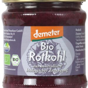 Varza rosie murata bio si demeter, 350g / 335g Marschland Naturkost