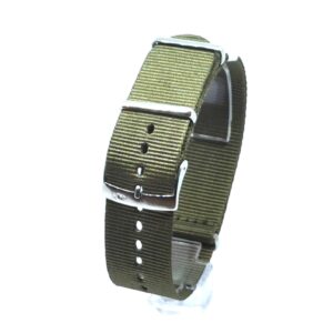 Curea Morellato tip NATO - Band Nastro Cannete - Culoare Kaki - 18mm 20mm 22mm 24mm - A01U3972A74073CR
