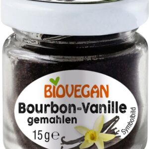 Vanilie bourbon bio macinata, 15g Biovegan