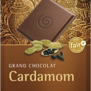 Ciocolata bio cu lapte si cardamom, 100g Gepa