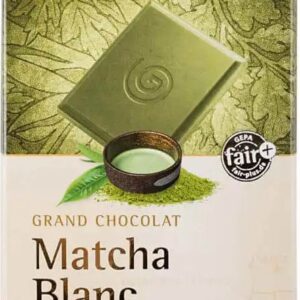 Ciocolata alba bio Matcha Blanc, 80g Gepa