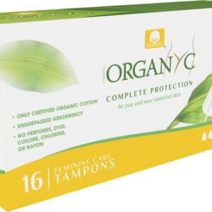 Tampoane Regular din bumbac organic 16 buc Organyc