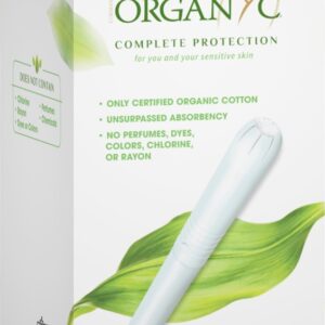 Tampoane Super din bumbac organic, cu aplicator 14 buc Organyc