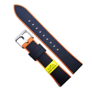 Curea de ceas Morellato Water Resistant - Silicon si Material Tehnic- 20mm, 22mm - A01X5122C62986CR