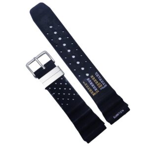 Curea De Cauciuc Pentru Ceas, Culoare Neagra - 22mm 3P99