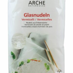 Taitei bio transparenti din amidon de mazare, 200 g Arche