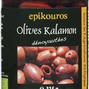 Masline Kalamata fara samburi, bio, 315g Epikouros