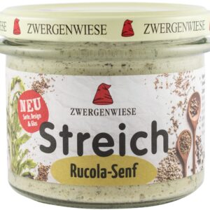 Crema tartinabila bio vegetala cu rucola si mustar, 180g Zwergenwiese