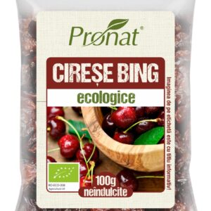 Cirese Bing bio, neindulcite, 100g Pronat