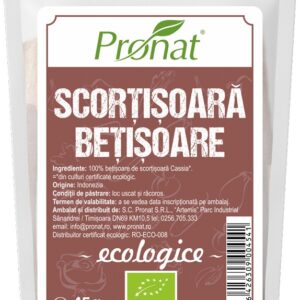 Scortisoara bio (betisoare), 45g Pronat