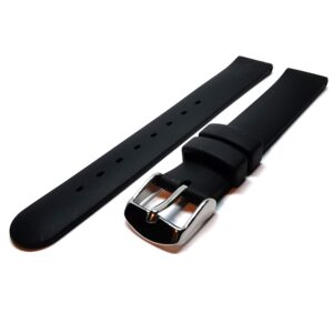 Curea Ceas „Minimalist Soft” 6S99 – Silicon Premium Negru (14mm)