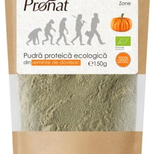 Pudra proteica bio din seminte de dovleac, 150g Pronat