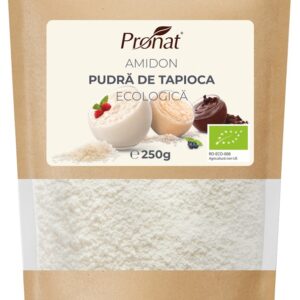 Amidon pudra de tapioca bio, 250g Pronat