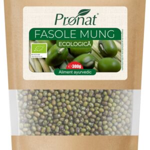 Fasole mung bio, 300g Pronat