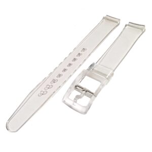 Curea Ceas „Crystal Clear” 8S99 – Silicon Transparent (12mm - 14mm)