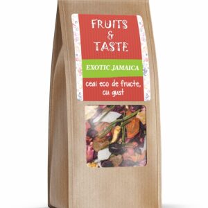 Ceai bio de fructe Jamaica Exotic 80g Pronat