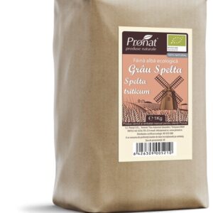 Faina alba bio de grau spelta (spelta triticum) 1kg Pronat