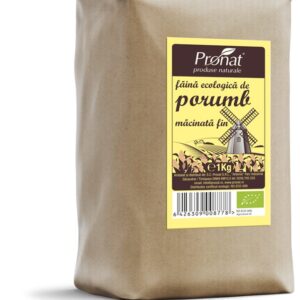 Faina bio de porumb macinata fin 1kg Pronat