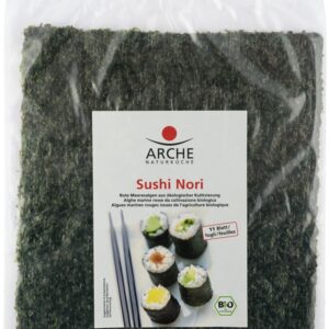 Sushi nori, alge marine bio pentru sushi, 25g Arche