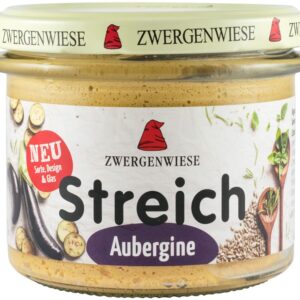 Crema tartinabila bio vegetala cu vinete, 180g Zwergenwiese