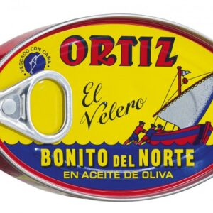 Ton Alb In Ulei Masline Bonito Del Norte Ortiz 112g