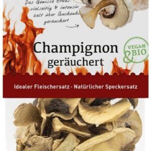 Ciuperci champignon bio, afumate, 20g Pilze Wohlrab