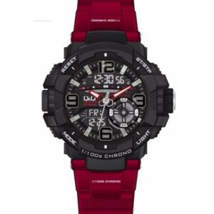 Ceas Barbatesc Sport Q&Q cu cronometru si iluminare afisaj - GW86J800Y