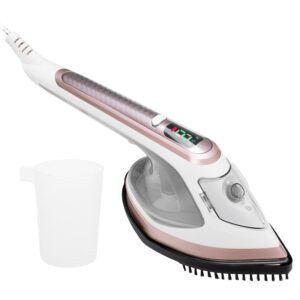 Fier de calcat clasic si vertical cu aburi 2 in 1, Adler AD5044, 1400W, ceramic