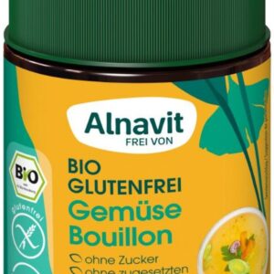 Supa de legume bio (13.5%) instant, fara gluten, 165g Alnavit