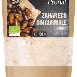 Zahar bio din curmale, 150g Pronat