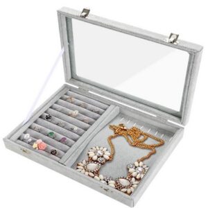 Caseta Gri pentru prezentare bijuterii WZ4341