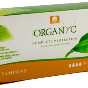 Tampoane Super Plus din bumbac organic 16 buc Organyc