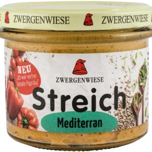 Crema tratinabila bio vegetala cu rosii si ardei, 180g Zwergenwiese