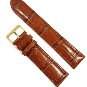 Curea de ceas Nagata culoare Maro 20mm