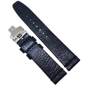 Curea de ceas Peyton Neagra din piele naturala 20mm, 22mm, 24mm - WZ4222D